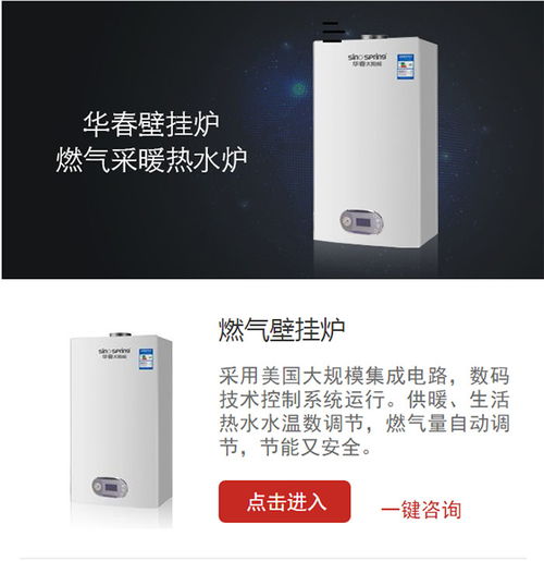 燃氣壁掛爐 華春新能源品質(zhì)保證 燃氣壁掛爐生產(chǎn)廠家